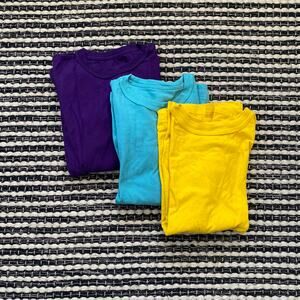 🌿Primary Kids Unisex 3Piece Long Sleeve Shirts 10